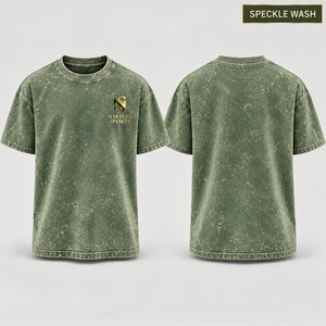 เสื้อยืด NAVISTA SPORTS ทรงปกติสำหรับผู้ชาย ผ้าฝ้าย 100% คอกลม สไตล์สตรีทแวร์ พิมพ์ลายซิลค์สกรีนด้านหน้าแบบ Acid Wash ระบายอากาศได้ดี แขนสั้น - Product Image 5
