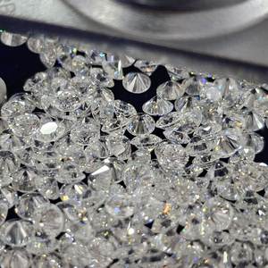 Venta al por mayor de diamantes cultivados en laboratorio R&K GEMS de 0.017ct y 0.020ct, corte brillante, color DEF, claridad VVS VS, pulidos, Star Sieve, para joyería - Product Image 3