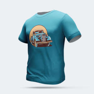 T-shirt personnalisé 100% coton, coupe ample et épaisse, impression DTG, t-shirt graphique DTF pour hommes - Product Image 3