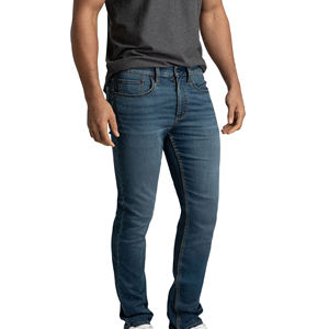 Hot Selling <b>Denim</b> Cotton Jeans Pant <b>Men</b> Pants <b>Men</b> High Quality Streetwear Casual <b>Denim</b> Pants For Sale - Product Image 2