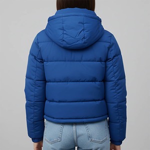 Chaqueta Acolchada Reversible con Capucha para Mujer, Abrigo de Invierno con Cuello Alto para Mayor Calidez y Comodidad Durante el Clima Frío - Product Image 3