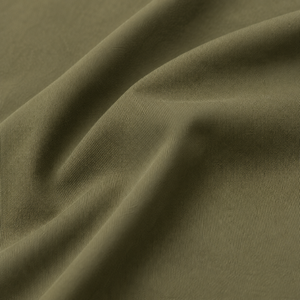 Shorts Bermuda pour homme, couleur olive unie, taille à cordon de serrage, séchage rapide, style décontracté, tissu tissé 100% polyester - Product Image 6