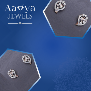 Pendientes de Diamantes de Diseño Único y la Mejor Calidad para Mujer, con un Aspecto Elegante, Compre Directamente de un Proveedor Indio de Confianza - Product Image 5