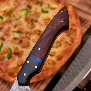 A&M ENTERPRISES 5-Piece Handmade Damascus Steel Kitchen <b>Knife</b> <b>Set</b> Wooden Handles Ambidextrous Design <b>Sharp</b> Straight Edge - Product Image 4