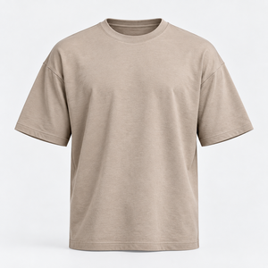 T-shirt basique pour homme 100% coton, manches courtes, col rond, coupe classique, imprimé devant, anti-plis, tricoté, décontracté - Product Image 4