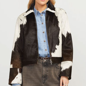 Vestes en cuir à poils de qualité supérieure à vendre – Vêtements d'hiver confortables en cuir à poils – Vente en gros de vestes en cuir à poils - Product Image 3