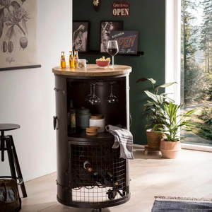 Latest Design DRUM counter Storage Furniture <b>Table</b> for Bedroom Best Quality Metal Side and End Stool for Bedroom - Product Image 5