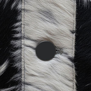 Chaqueta de Invierno de Cuero Auténtico para Hombre, Estilo Western, Resistente al Viento, Transpirable, de Alta Calidad, con Pelo Natural de Vaca - Product Image 5