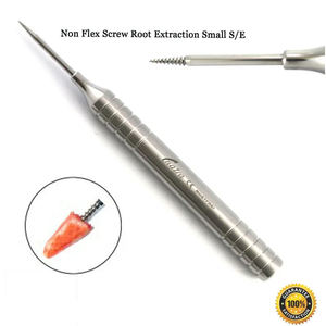 เครื่องมือถอนฟันแบบไม่ยืดหยุ่น Bone Bridge Instruments BBI-324 สำหรับการถอนฟันแบบ Periotome พร้อมสกรู สำหรับการปลูกถ่ายรากฟัน ทำจากเหล็กกล้าไร้สนิม - Product Image 4