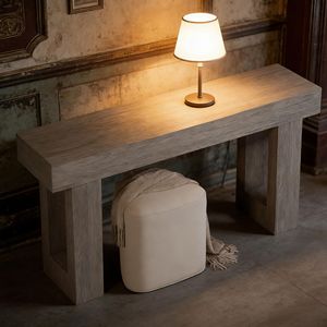 63-Inch Wooden <b>Sofa</b> <b>Table</b> for Entryway Console <b>Tables</b> Product Category - Product Image 4