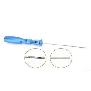 Cortador de Suturas Artroscópicas Reutilizable, Empujador de Nudos, Instrumento Quirúrgico Manual de Acero, Herramientas para Articulaciones Pequeñas, Hombro y Rodilla - Product Image 6