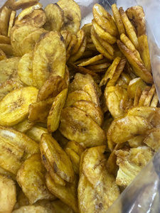 Chips de jaca séchées sous vide, collation naturelle de fruits tropicaux, chips de banane au miel, garniture pour desserts et céréales - Product Image 1