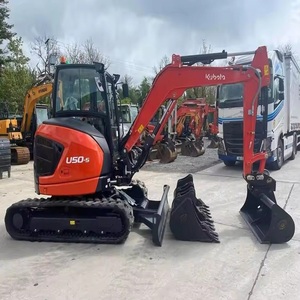 Mini-excavatrice puissante Kubota U-50-5 pour projets de construction, offrant des performances fiables et un fonctionnement hydraulique efficace - Product Image 2