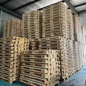 Paletas de Madera Euroestándar EPAL 1200 x 800 al por Mayor, Paletas Industriales de Entrada de 4 Vías, Paletas Euro Económicas para Transporte - Product Image 4