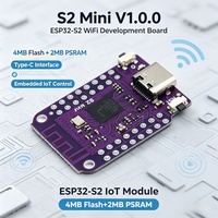 Placa de Desarrollo WiFi FYX Stock ESP32-S2 Mini V1.0.0, 4MB Flash, 2MB PSRAM, Módulo Integrado IoT para Hogar Inteligente