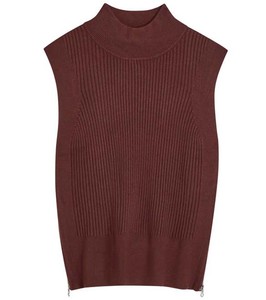 Suéter de Punto Personalizado para Mujer - Suéter de Invierno al por Mayor - Prenda de Punto Femenina Suave y Transpirable sin Mangas - Product Image 5