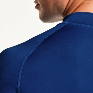 Custom <b>Men's</b> Long Sleeve Jiu Jitsu Rash Guard <b>Shirt</b> Breathable Custom Logo Design Heat-Transfer Printed Fitted Compressed <b>Shirt</b> - Product Image 6