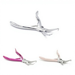 TEEJAY's #15041 Silver 5" Micro <b>Beads</b> Hair Extension tools kit with 2 Pliers and 1 Hook <b>Needle</b> - Product Image 2