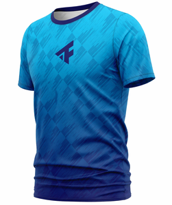 Custom Printed Mens Sports T-<b>Shirt</b> Quick Dry Four-Way Stretch <b>Polyester</b> Spandex Gym Running Athletic Durable Stitching - Product Image 4