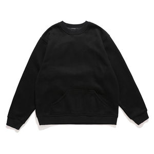 Sudadera con capucha de algodón grueso de alta calidad, estilo urbano, con hombros caídos, bordada, de felpa francesa, personalizada, de gran tamaño - Product Image 5