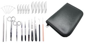 Kit d'anatomie manuel en acier inoxydable, ensemble d'instruments de dissection avec certification CE pour les laboratoires des facultés de médecine - Product Image 3