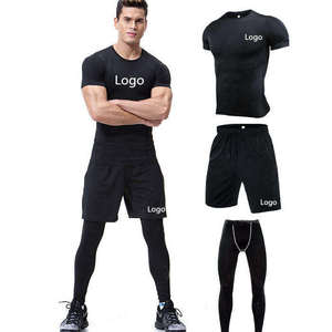 Maillot de compression extensible pour homme, tenue de sport légère et très élastique pour MMA BJJ, vente en gros - Product Image 3