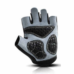Gants d'entraînement personnalisés en spandex à demi-doigts pour hommes et femmes, respirants, imperméables, antidérapants, avec fermeture auto-agrippante, pour le badminton et le tennis - Product Image 4