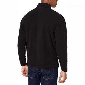 Sudadera con media cremallera para hombre, con tela elástica cómoda, para caminar, hacer ejercicio, practicar deportes y uso diario. - Product Image 3
