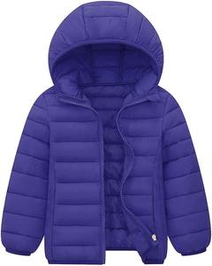 Veste matelassée imperméable personnalisée pour enfants, douce, 100 % polyester, à capuche, avec col montant et motif frontal, idéale pour l'hiver - Product Image 2