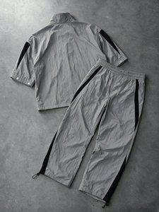 Nouvel ensemble survêtement coupe-vent d'hiver personnalisé pour homme, respirant, séchage rapide, veste et pantalon de sport pour la gym, la course et le fitness. - Product Image 4