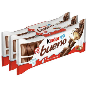 Auténticas Barras Individuales de Chocolate Blanco Kinder Bueno de 39 g - Pedidos al por Mayor para Comercios y Minoristas Europeos - Product Image 3