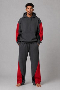 Servicios OEM, Chándal Informal de Invierno para Hombre, Hecho a Medida, 100% Algodón, Forro Polar, Anti-UV, Ligero, Frente Sólido, Talla Grande, Ecológico - Product Image 1