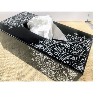 Handcrafted <b>Wooden</b> Napkin Holder with Natural Finish Durable Eco-Friendly for Tissue <b>Boxes</b> - Product Image 1