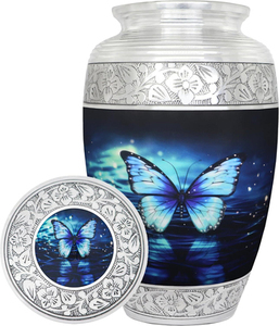 Urnas Funerarias Decorativas de Latón para Cenizas de Adultos, Urnas Hechas a Mano para Hombres y Mujeres - Product Image 5