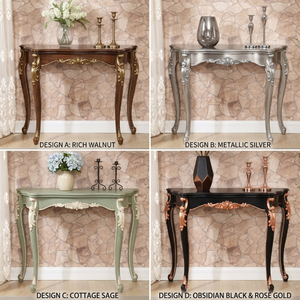 <span class=keywords><strong>Console</strong></span> de style <span class=keywords><strong>baroque</strong></span> de luxe, table d'entrée en bois sculpté sur mesure, <span class=keywords><strong>console</strong></span> de couloir de style français, meubles sur mesure OEM - Product Image 4
