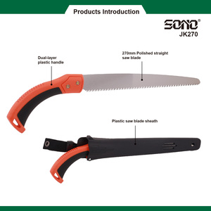 SONO JK270 Garden Agriculture High Carbon Steel Straight Pruning Hand <b>Saw</b> Fixed Blade 270mm 20 TPI Plastic Handle - Product Image 2