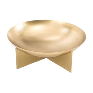 Frutal de latón antiguo, soporte de varias patas, personalizable, sostenible, acero inoxidable, diseño más nuevo, fábrica, venta al por mayor, mesa de cena - Product Image 4