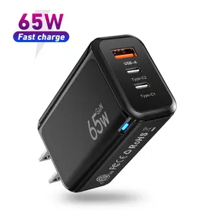 POPTA Best Selling products 2023 65W 1A2C gan tech usbc charger type-c fast charging for android phone charger 65Watt for Iphone