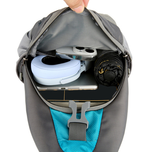 High Quality Genuine Leather Sports Cross Body <b>Mini</b> Shoulder Bag Eco-friendly 30-40L Capacity Customizable Chain Zipper Closure - Product Image 6