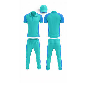 Uniforme de cricket personnalisé par sublimation, tenue d'équipe professionnelle |   Tenue complète d'équipe de cricket pour hommes, femmes et jeunes : polo et pantalon - Product Image 2