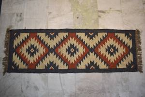 Tapis Kilim en jute tissé à la main, fibre naturelle, réversible, pliable, décoratif pour la maison et l'hôtel, prix usine. - Product Image 3