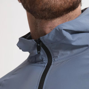 Veste de sport décontractée pour homme, imperméable, coupe-vent, pour la randonnée, la course à pied, le vélo - Product Image 4