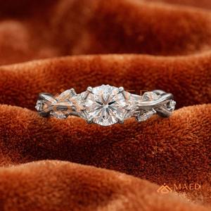 Princess Cut Moissanite Diamond Silver Ring for Women Engagement Wedding Ring Lab Grown Jewelry USA Luxury - Product Image 1