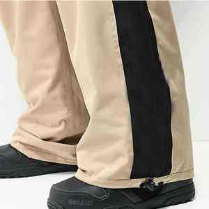 Pantalon de ski unisexe pas cher en solde, grande taille, imperméable 10000 mm, séchage rapide, respirant, coupe-vent, isolé en polaire pour l'hiver - Product Image 4