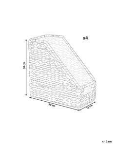 Cestas de Almacenamiento Hechas a Mano con Jacinto de Agua, Ecológicas, Hechas en Vietnam, Venta al Por Mayor - Product Image 3