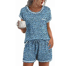 Women 2 Piece Shorts <b>Set</b> Short Sleeve Summer Workout Outfits Casual Vacation Airport Travel Lounge Matching <b>Set</b> - Product Image 3