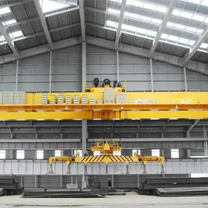 Grúa Magnética de 10 y 20 Toneladas con Electrodoméstico para Manipulación de Bobinas y Placas de Acero en Talleres - Product Image 6