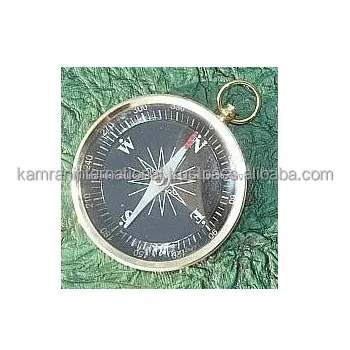 Brass nautical compass wooden brass compass Designer