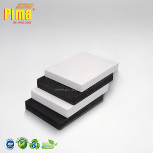 White WPC PVC Foam Board <b>Sheet</b> 10mm <b>Thick</b> 0.6 G/cm3 Density Lead Free <b>Plastic</b> Panels for Wall Decoration - Product Image 1