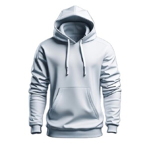 Sudadera con Capucha de Algodón 100% de Alta Calidad para Hombre, con Bordado Personalizado, Impresión por Descarga y Efecto Puff, Ajuste Regular, Sudadera Lisa de Felpa - Product Image 1